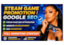 do steam page visual optimization and marketing boost sales